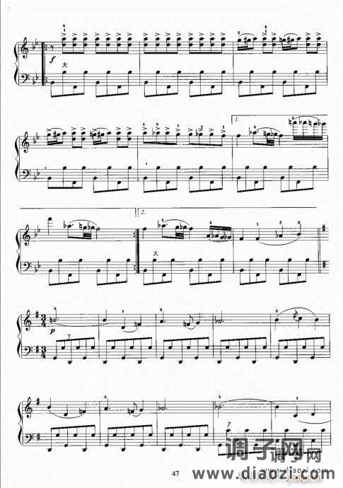 手风琴考级教程41-60