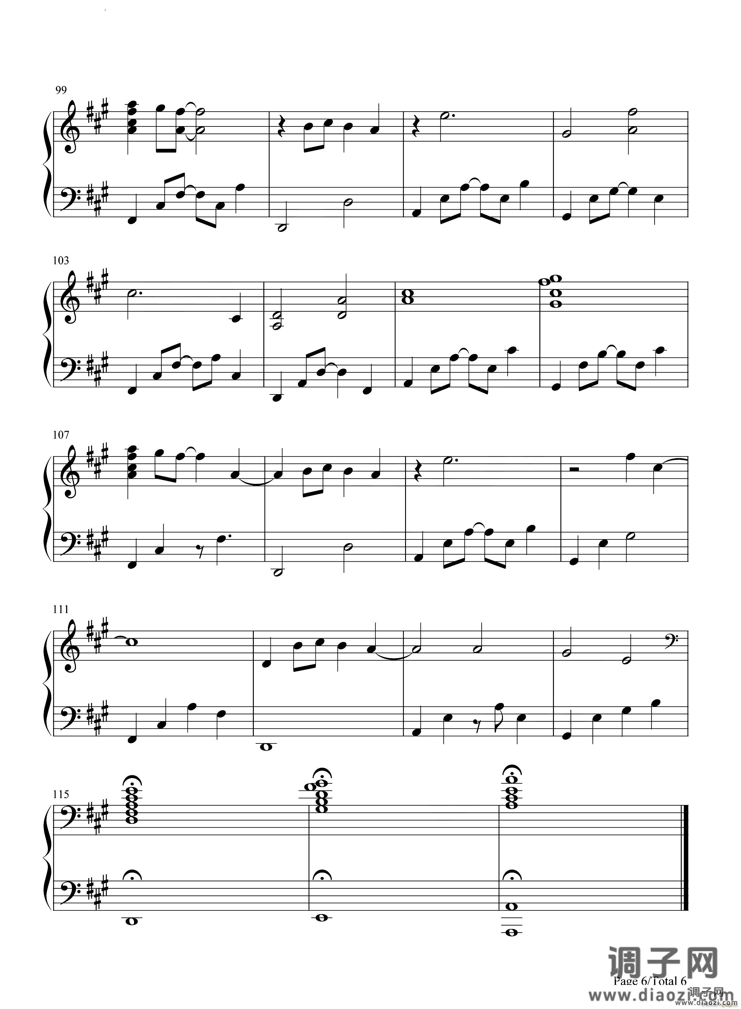 Take On Me带我走简单版