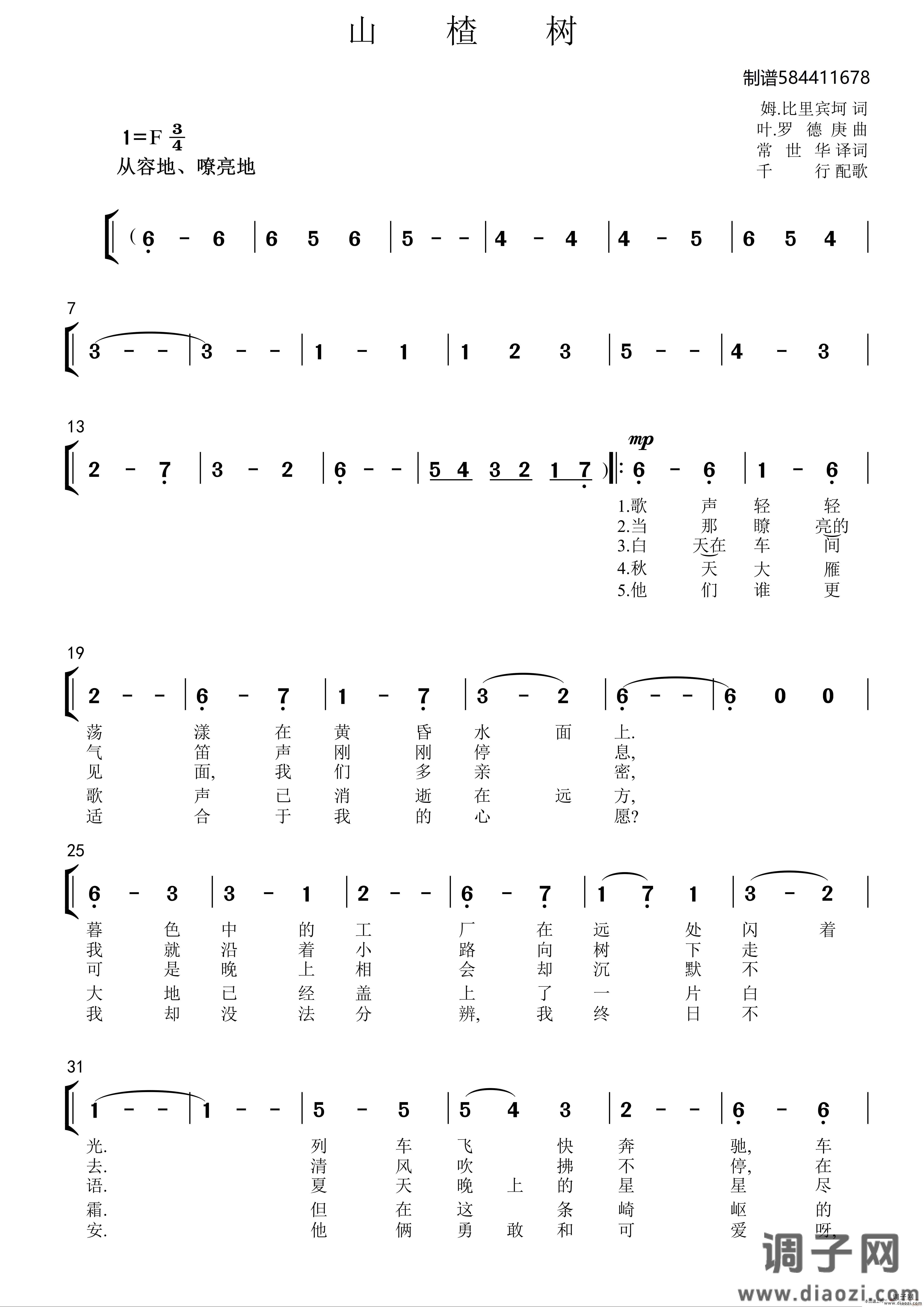 山楂树童声合唱 （小荧星）