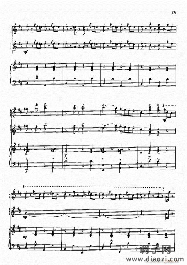 手风琴中外名曲72首101-190