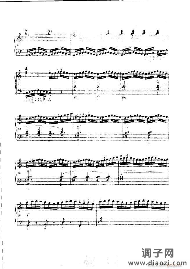 车尔尼手风琴练习曲集 Ⅲ