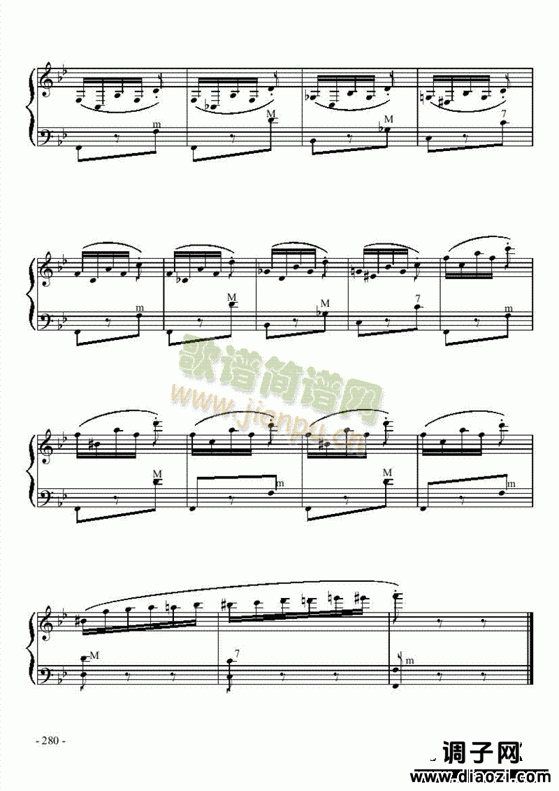 十级乐曲《音乐会练习曲NO.2》 键盘类 手风琴