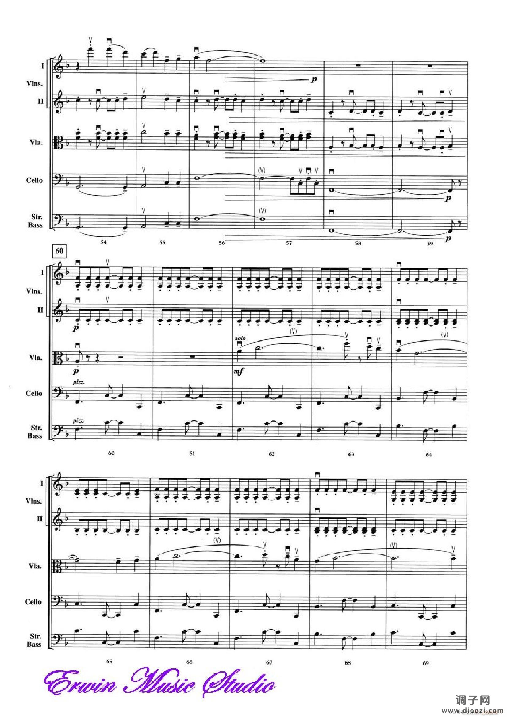 The Magnificent Seven（弦乐五重奏）