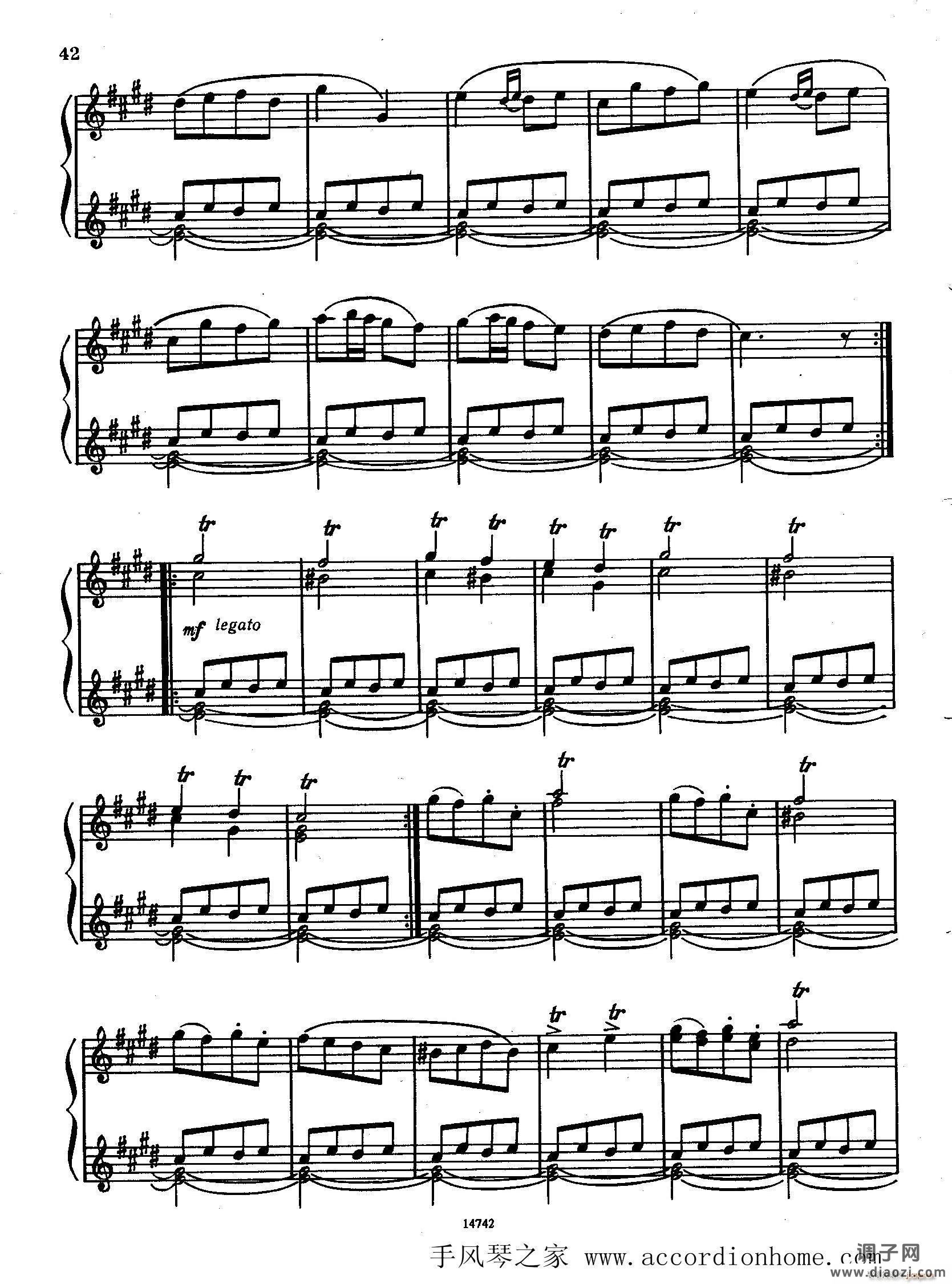 佐罗塔耶夫-六首儿童组曲之三