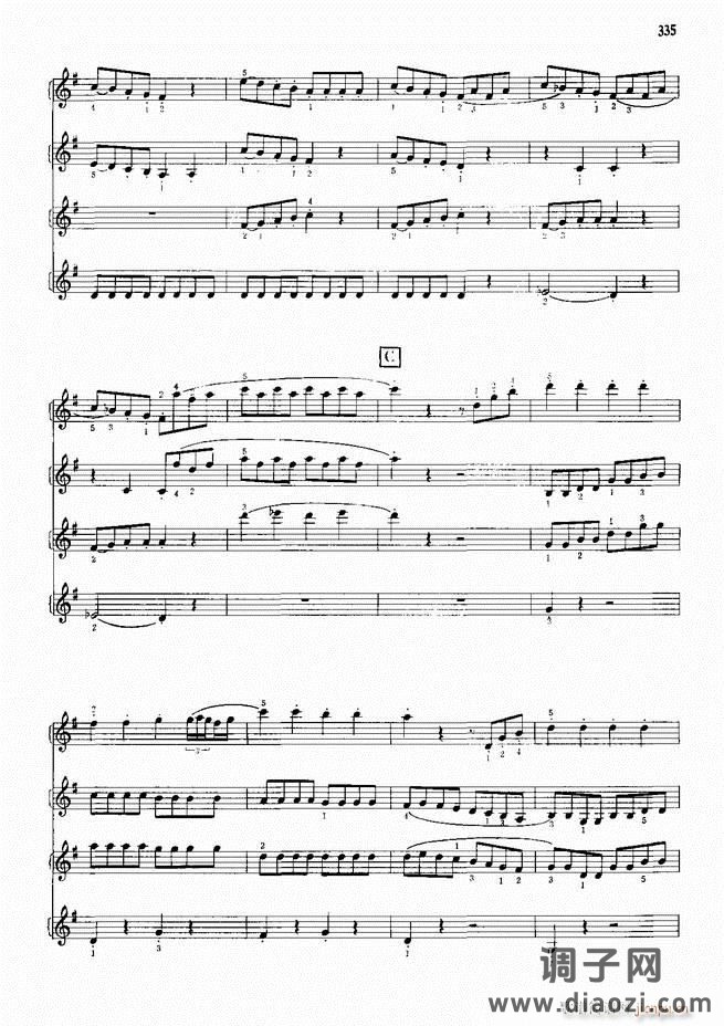 手风琴中外名曲91首301-352