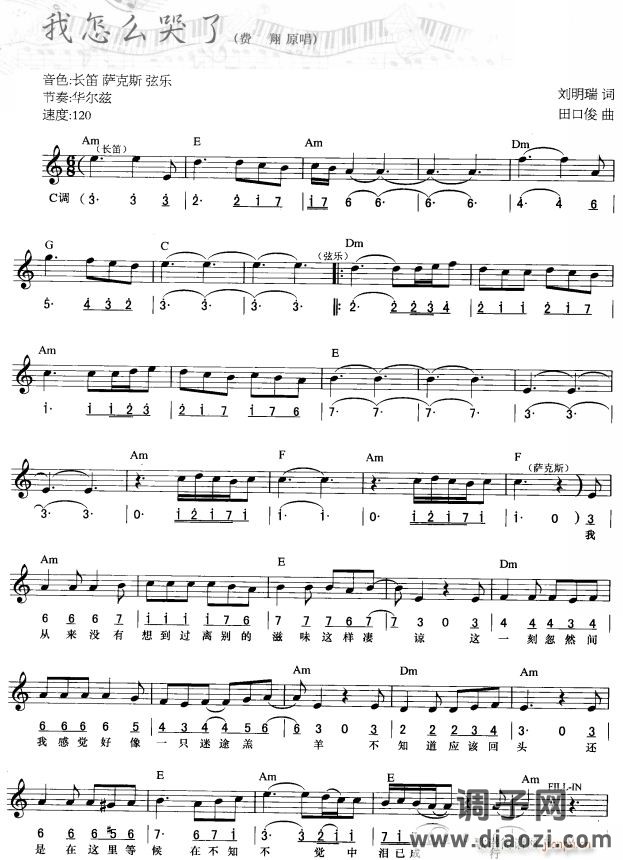 我怎么哭了( 唱)1