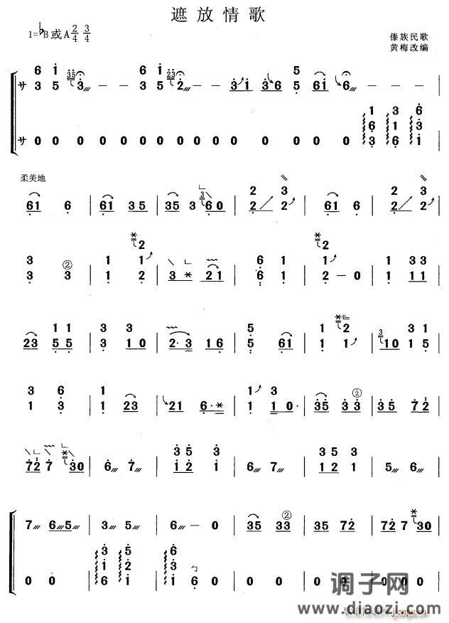 遮放情歌（黄梅改编版）