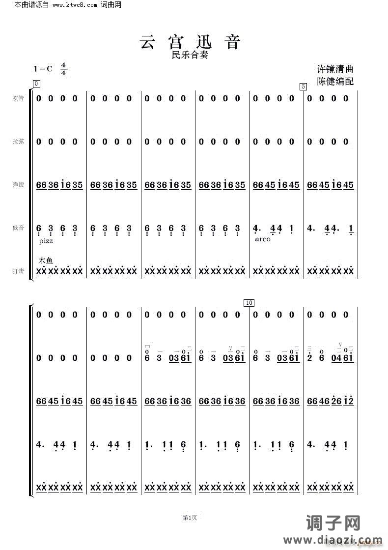 云宫迅音( 民乐合奏 )