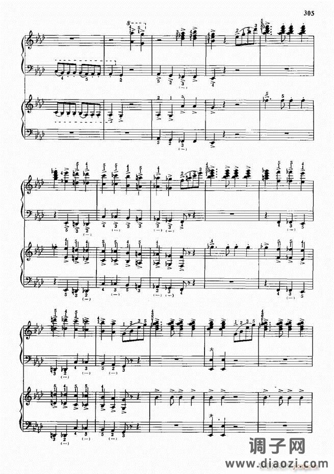 手风琴中外名曲91首301-352