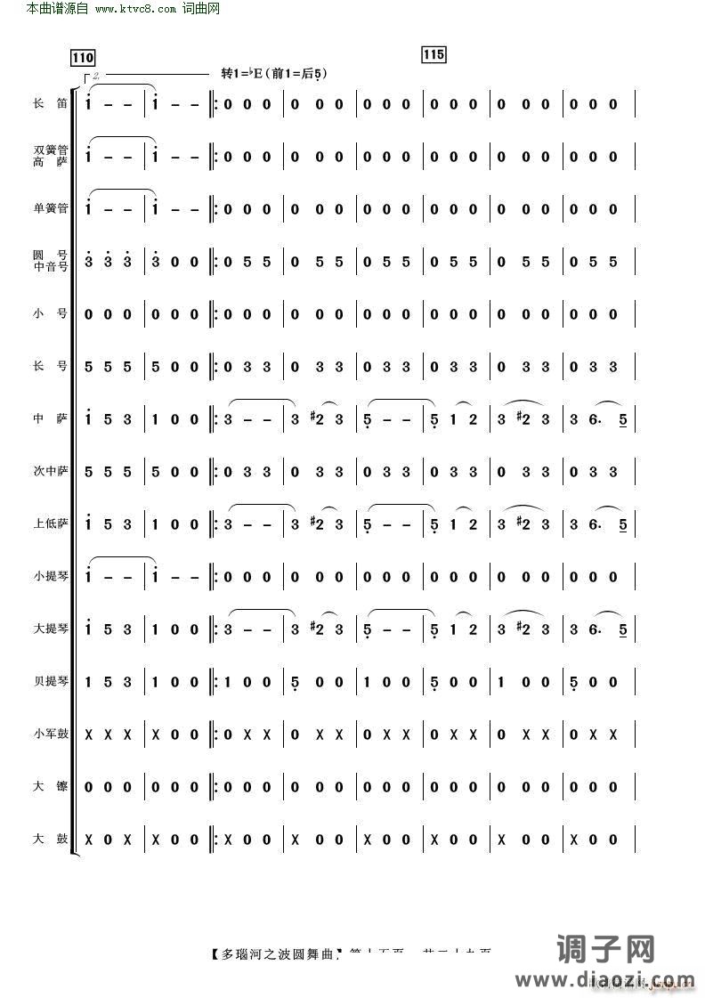 多瑙河之波圆舞曲( 管弦乐 )