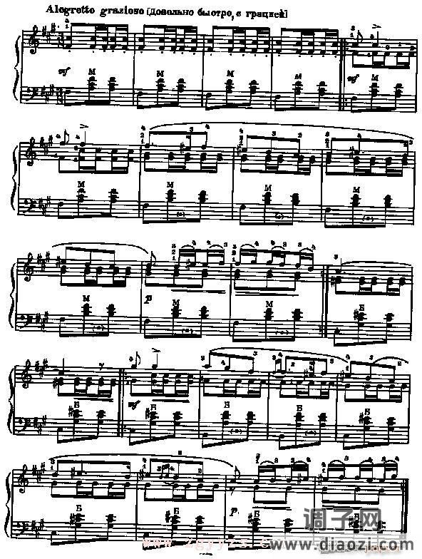 俄罗斯民歌变奏-手风琴