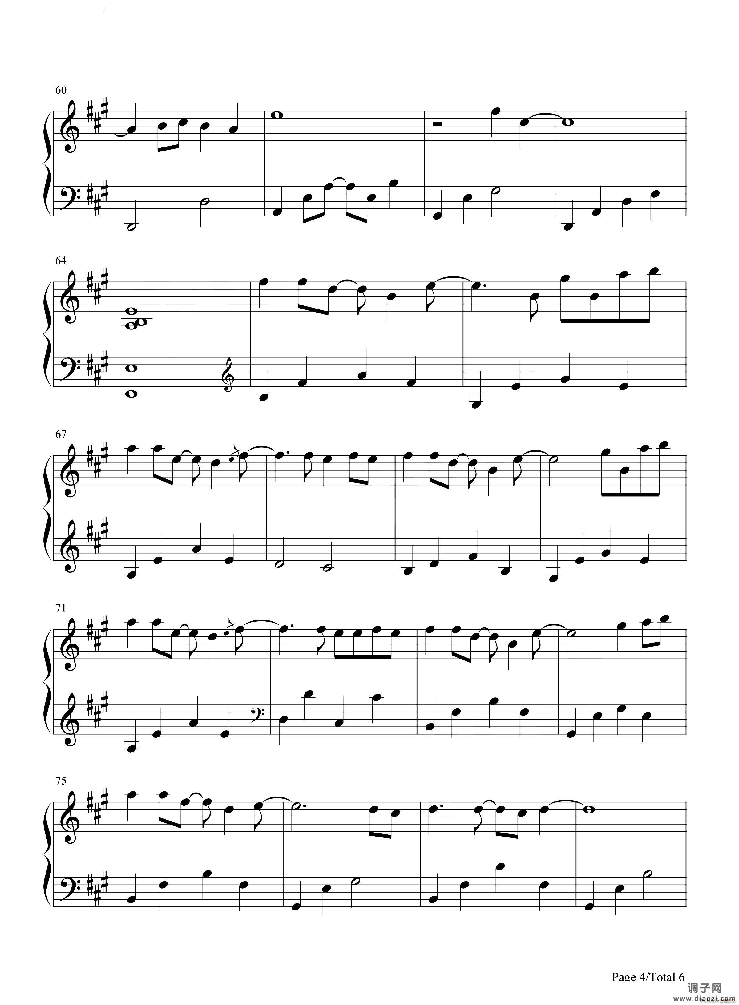 Take On Me带我走简单版