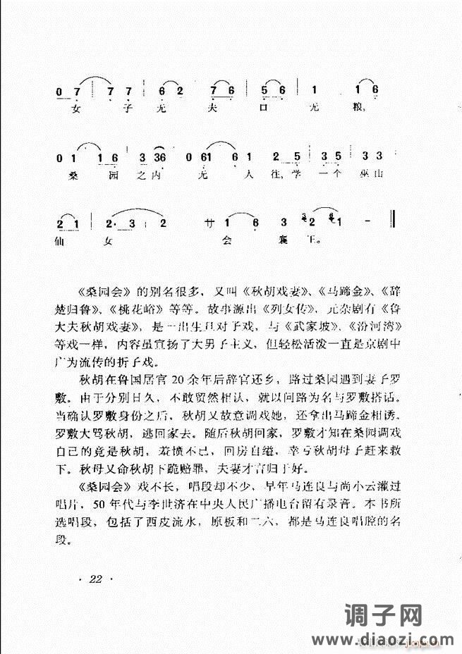 唱腔选集 目录前言1-60