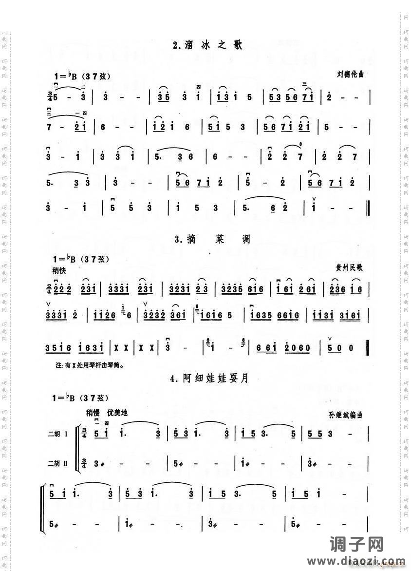 其他 第11章 第87页 第3节bB调乐曲