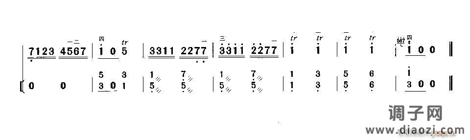 青蛙曲（二胡独奏 扬琴伴奏）