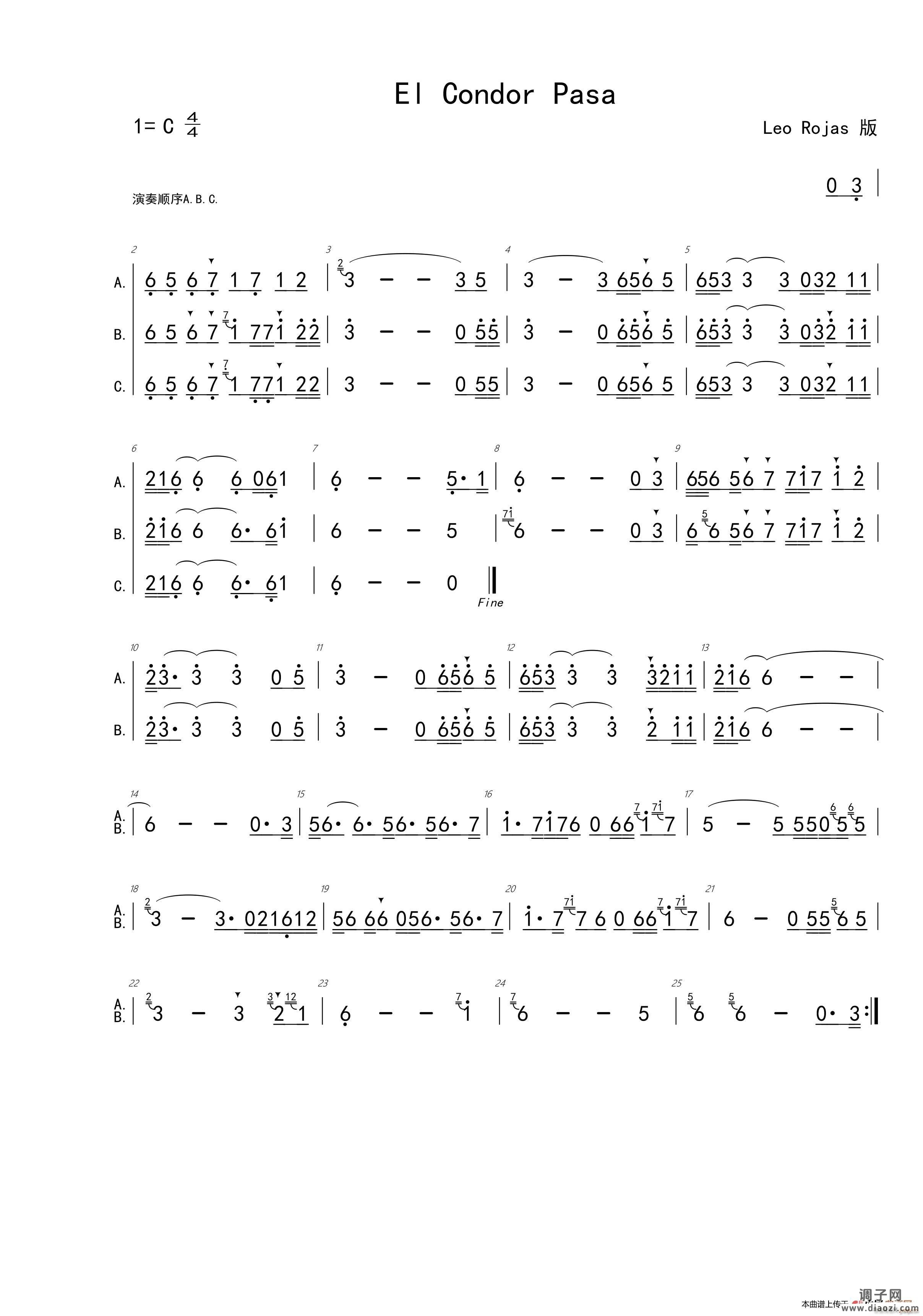 El Condor Pasa(排箫)