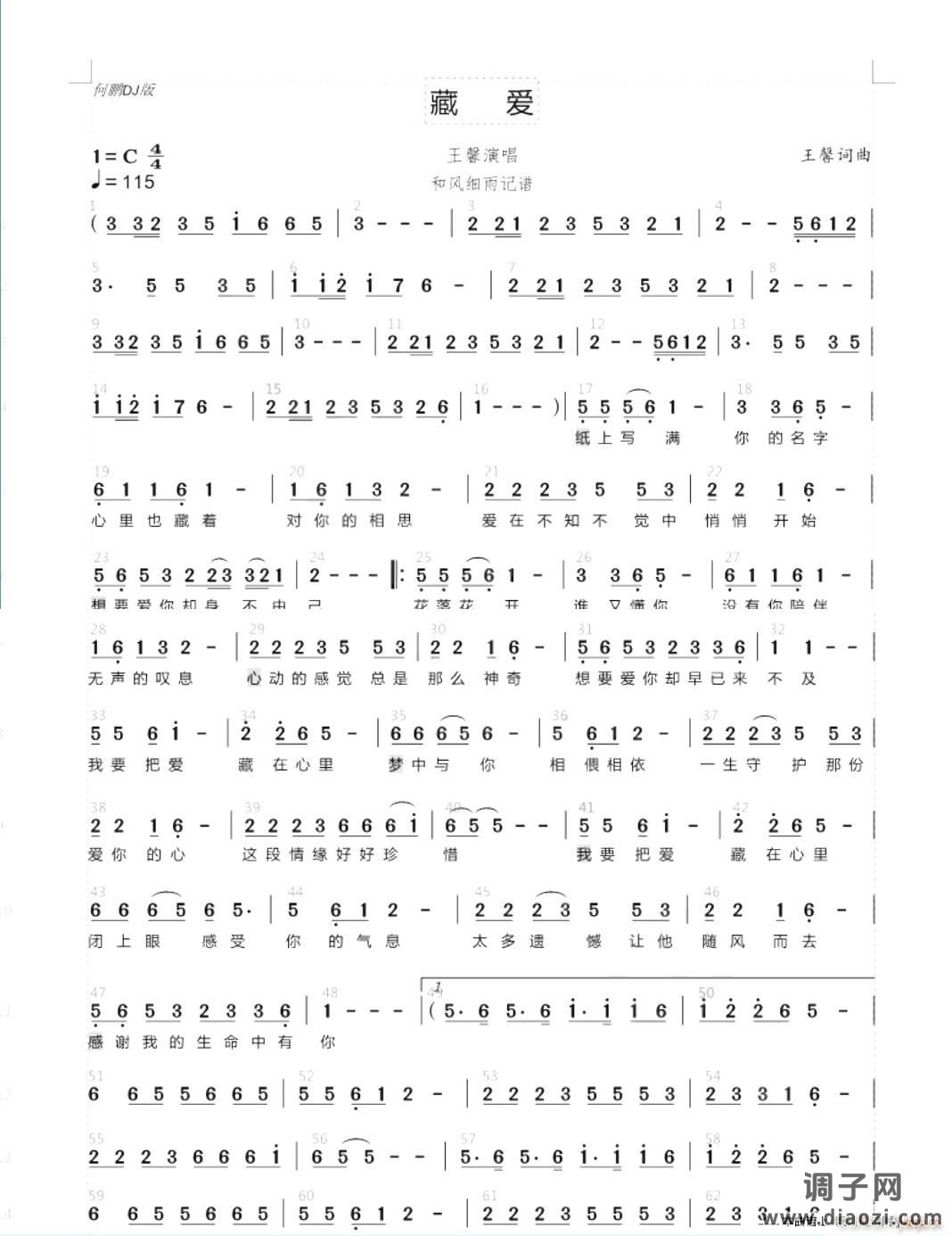 藏爱（何鹏DJ版）