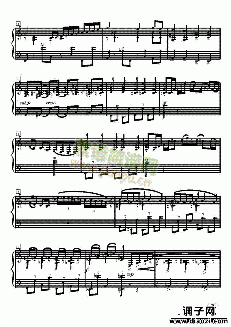 十级乐曲《匈牙利舞曲第5号》 键盘类 手风琴