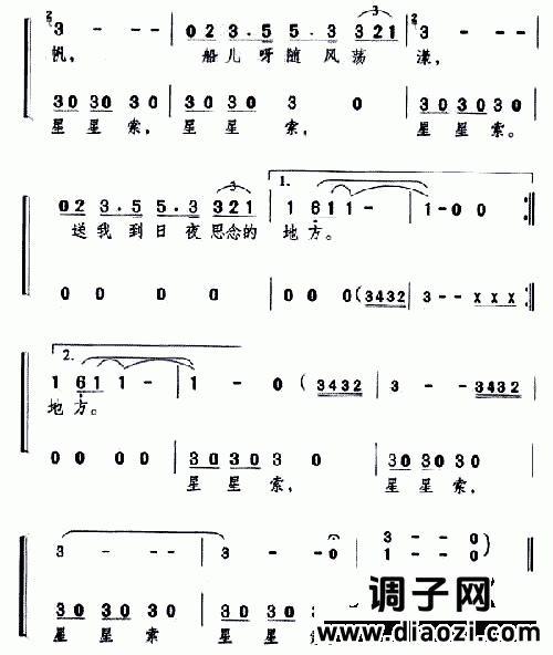 船歌(印尼民歌)