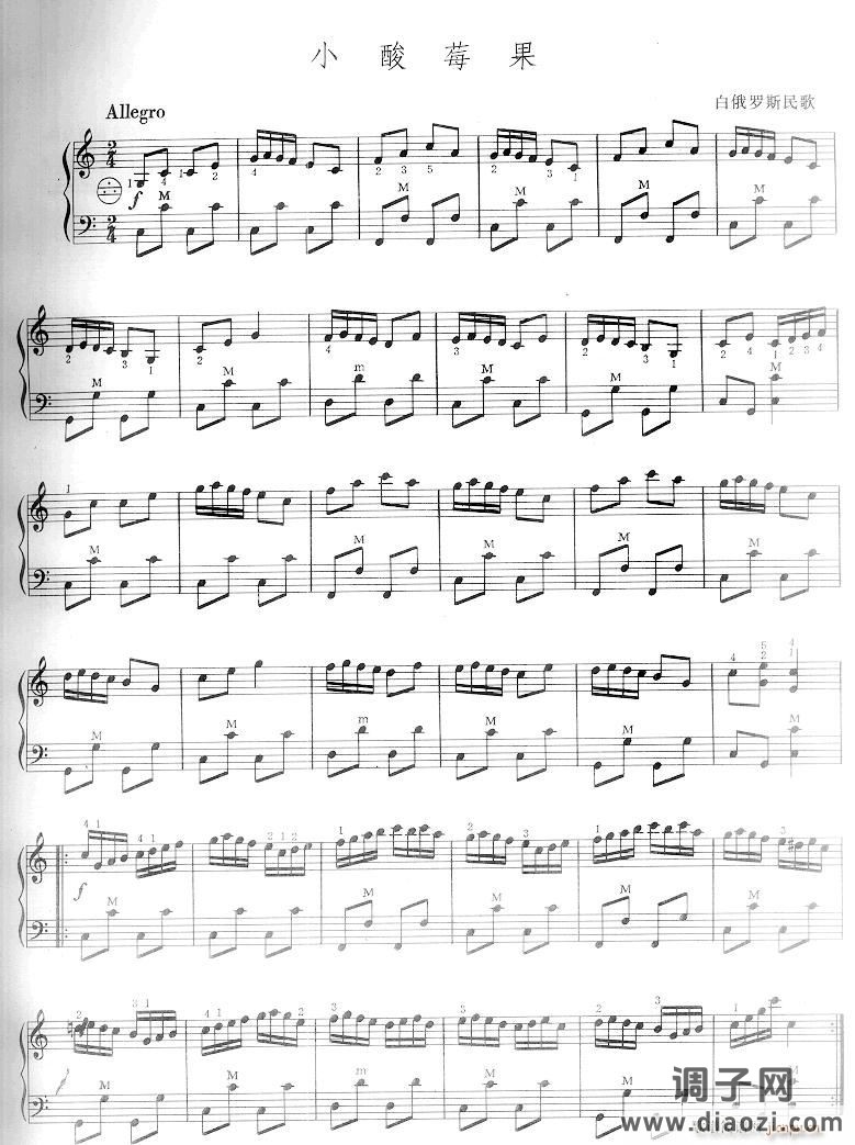 小酸梅果-手风琴