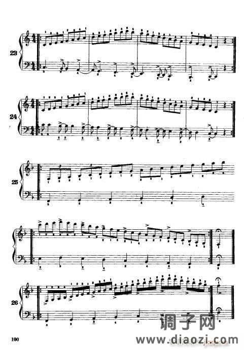 手风琴演奏技巧81-100