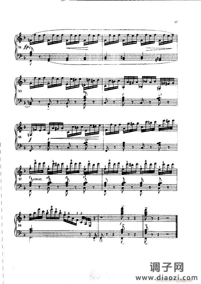 车尔尼手风琴练习曲集 Ⅲ