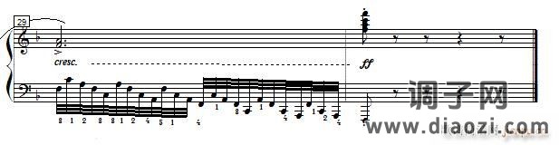 车尔尼《 钢琴快速练习曲》（Czerny 299）第10首 及练习提示