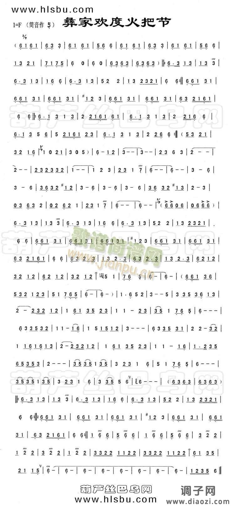 彝家欢渡火把节