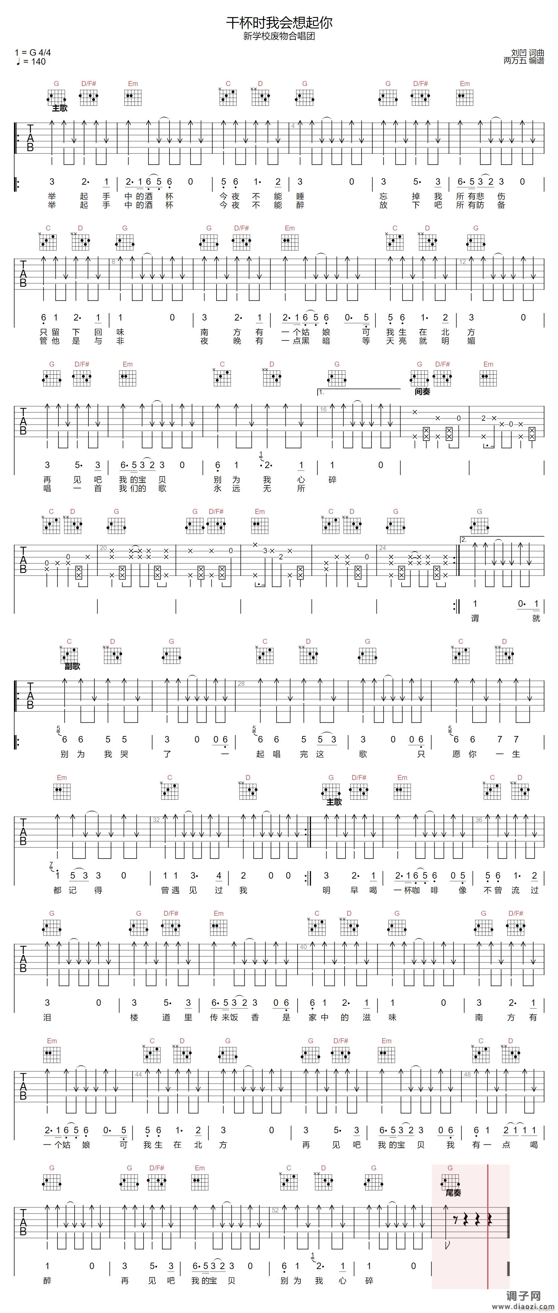 干杯时我会想起你