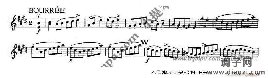 巴赫六首小提琴无伴奏奏鸣曲及组曲1006