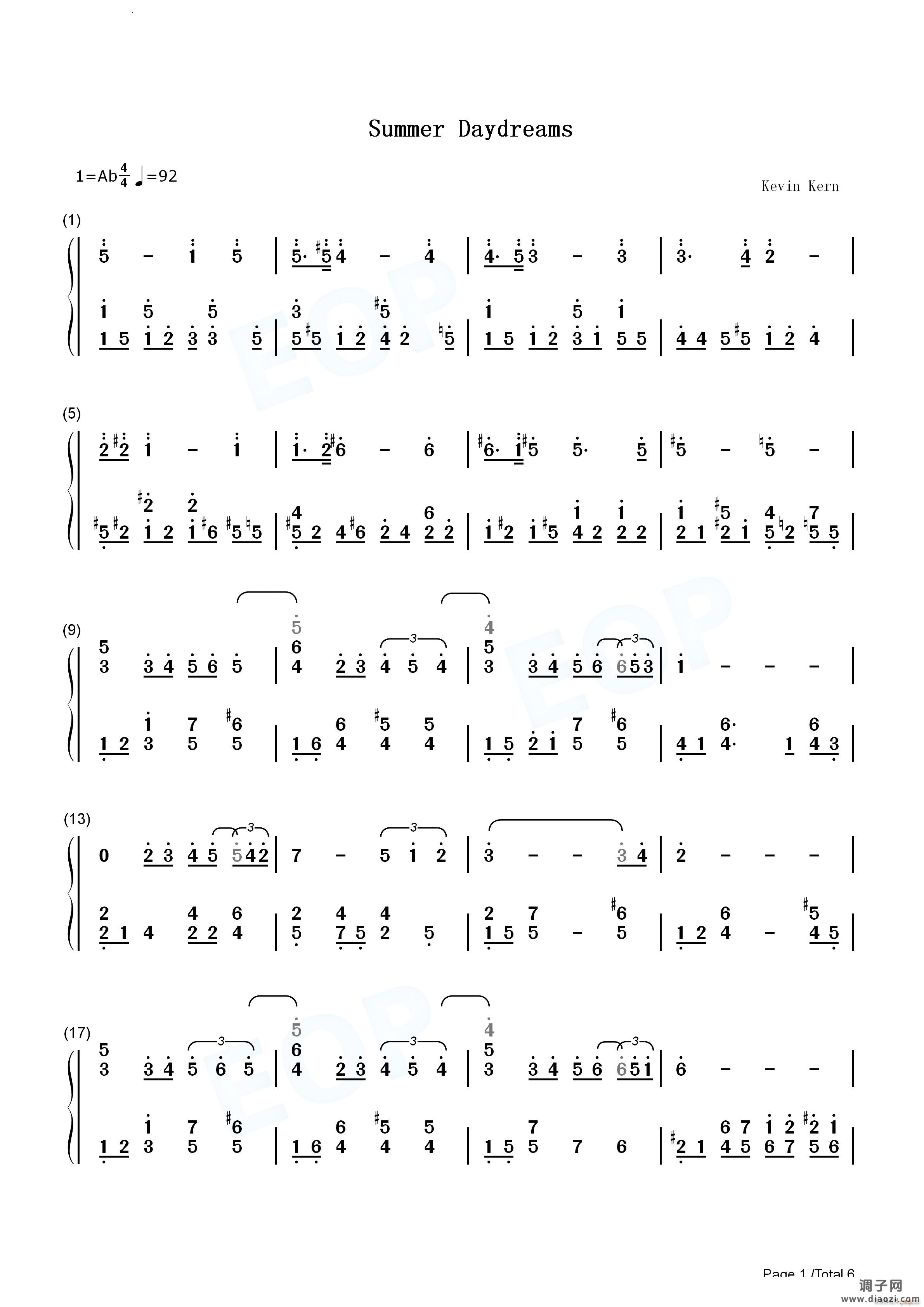 夏日梦舞Summer Daydreams