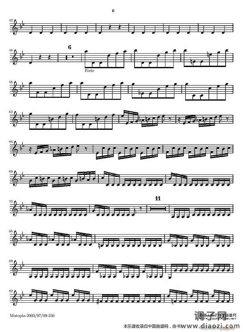 维瓦尔第 四季套曲 之夏（第一 ）