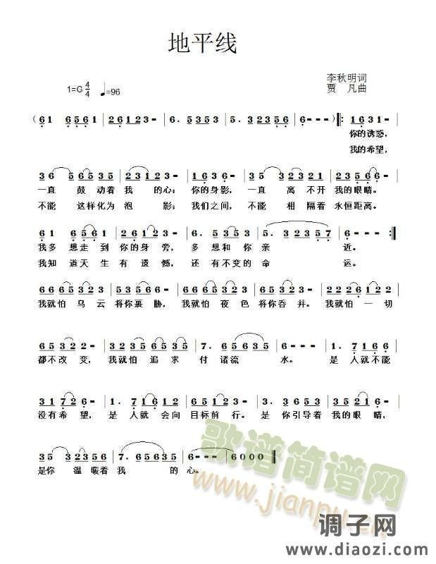 唱起凡歌心欢畅、打工的父亲、地平线