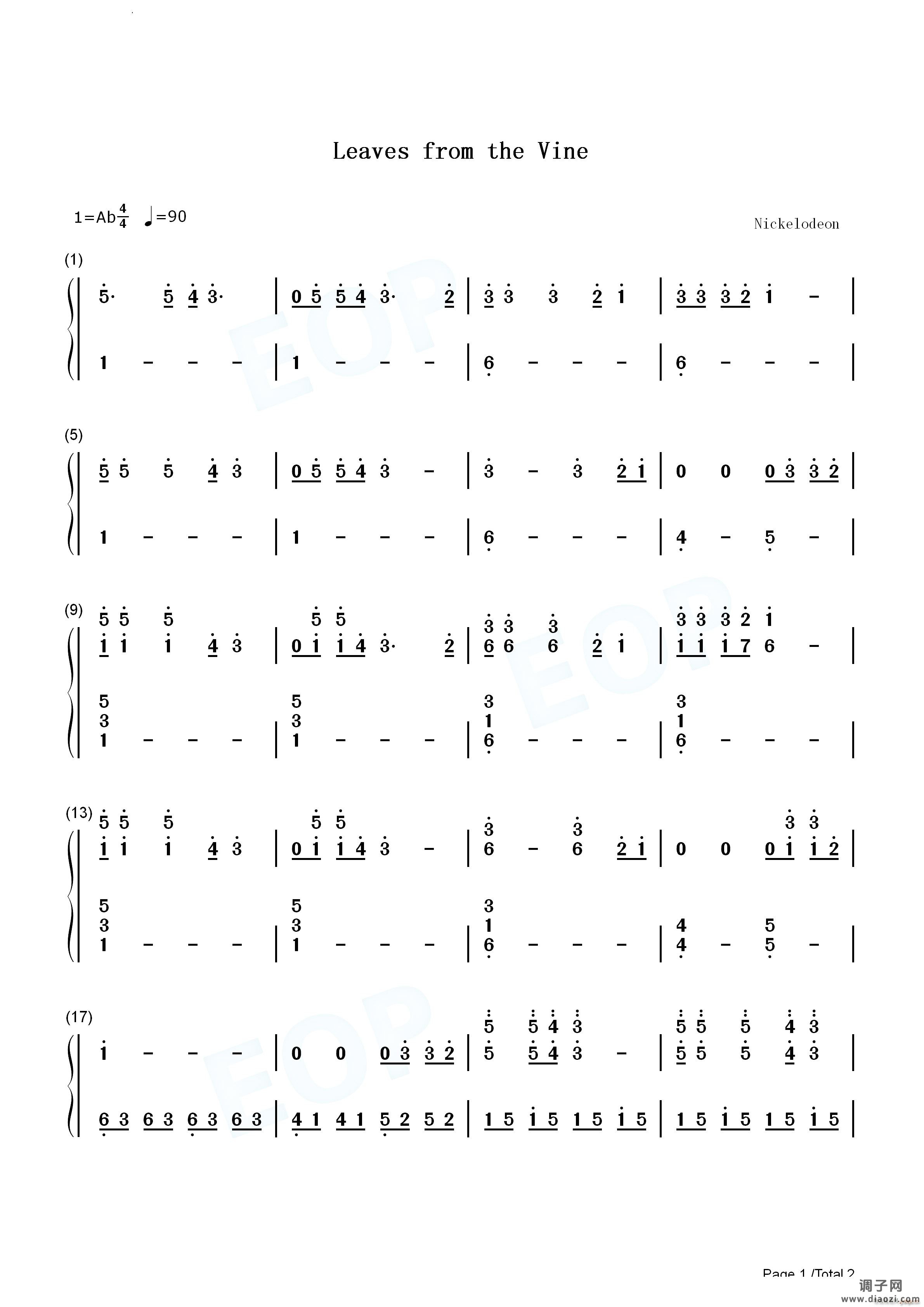 Lea ves From The Vine降世神通最后的气宗OST