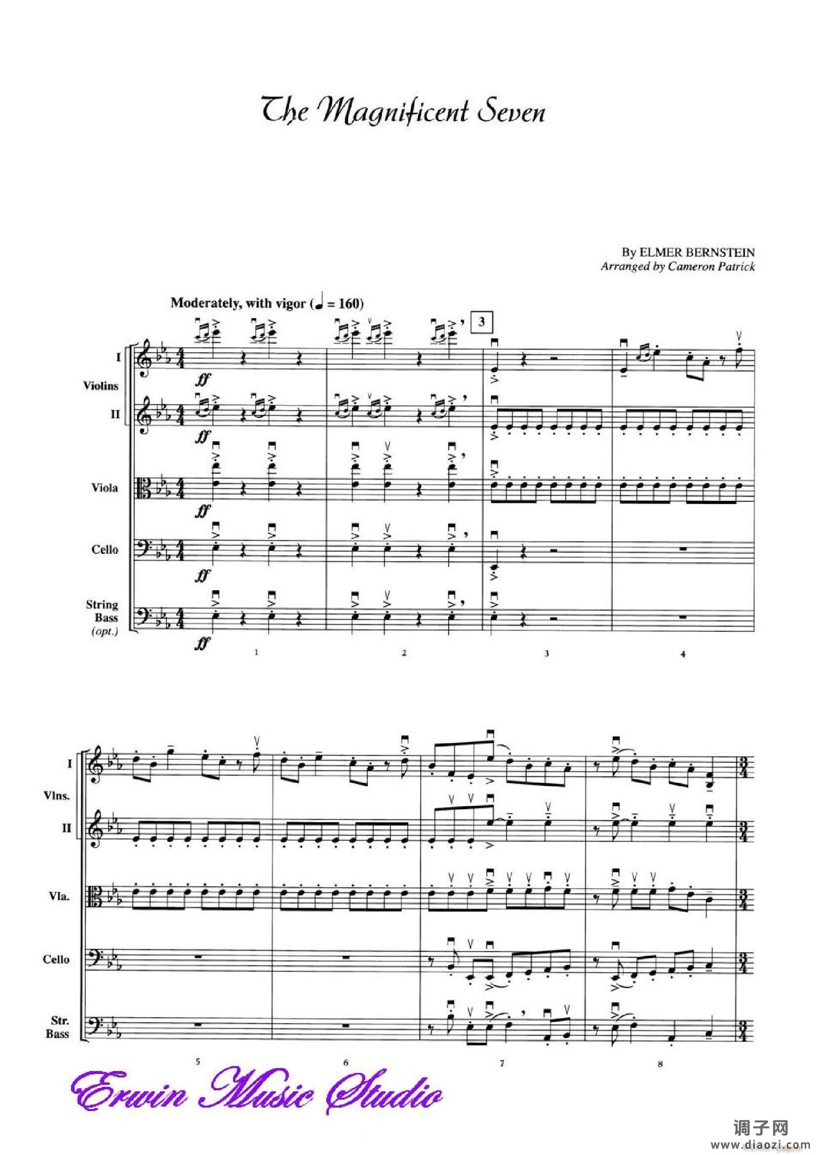 The Magnificent Seven（弦乐五重奏）