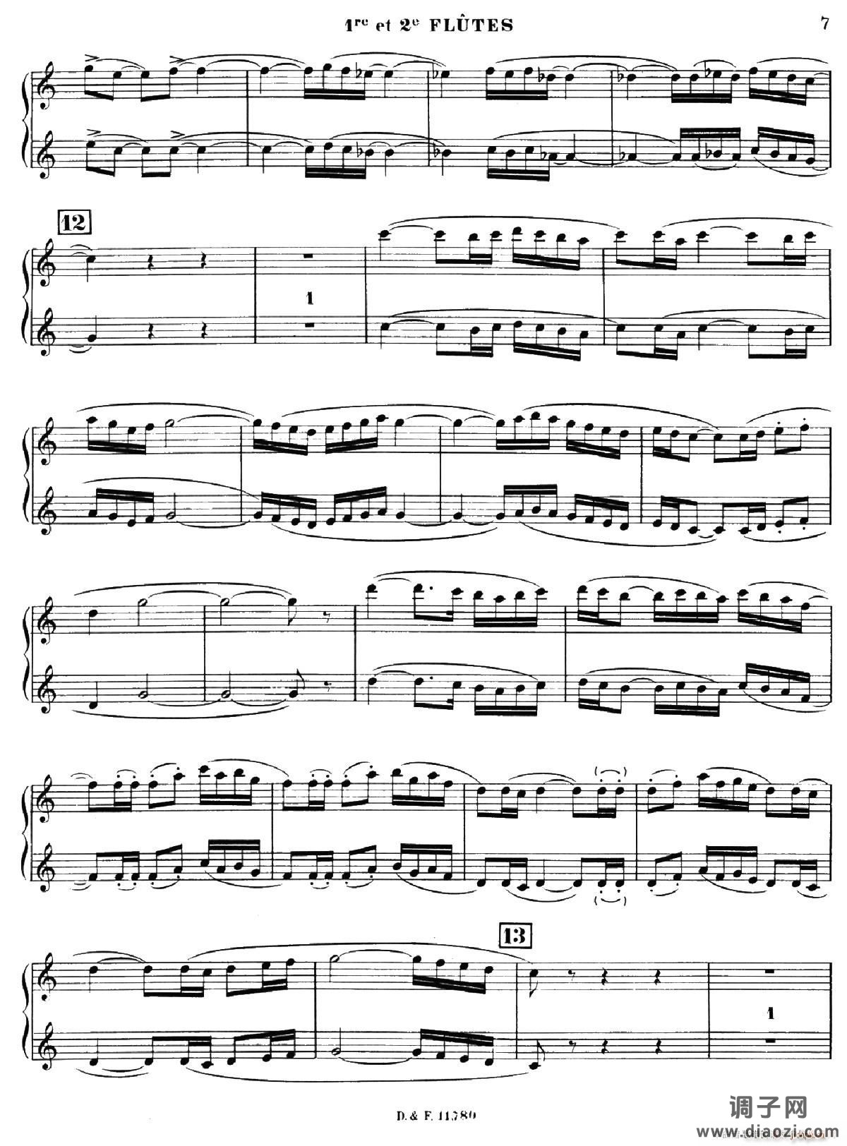 BOLERO（波莱罗）（交响乐长笛分谱）