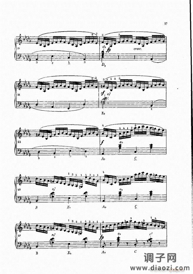 车尔尼手风琴练习曲集 Ⅳ