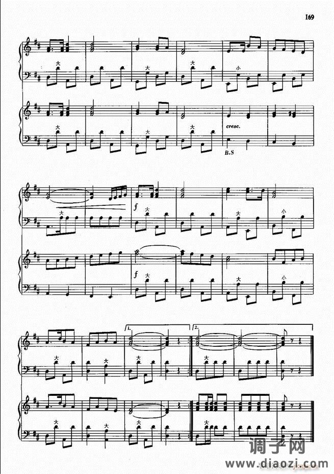 手风琴中外名曲72首101-190