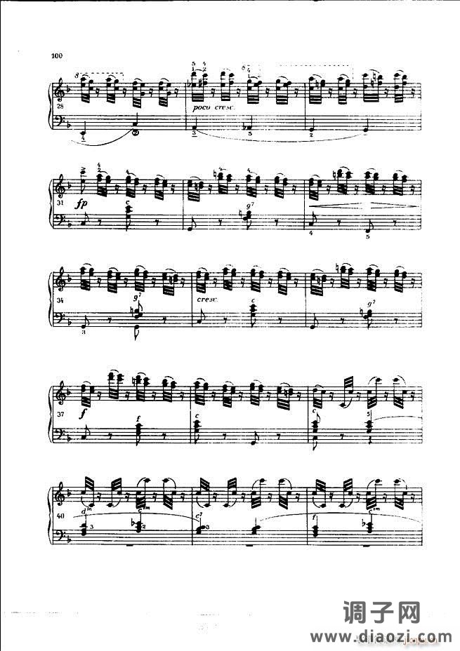 车尔尼手风琴练习曲集 Ⅲ