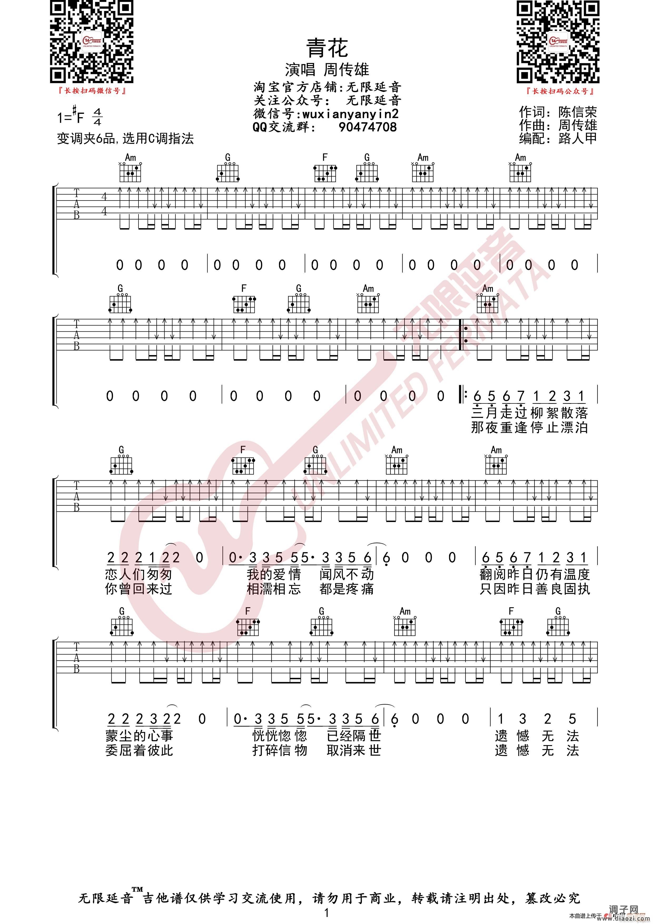 周传雄 青花 （无限延音编配）