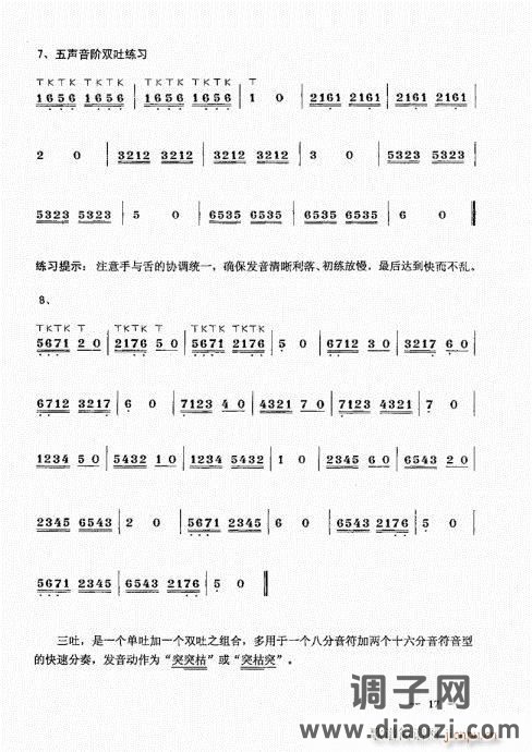 简捷实用唢呐教程  （上册）目录1-20