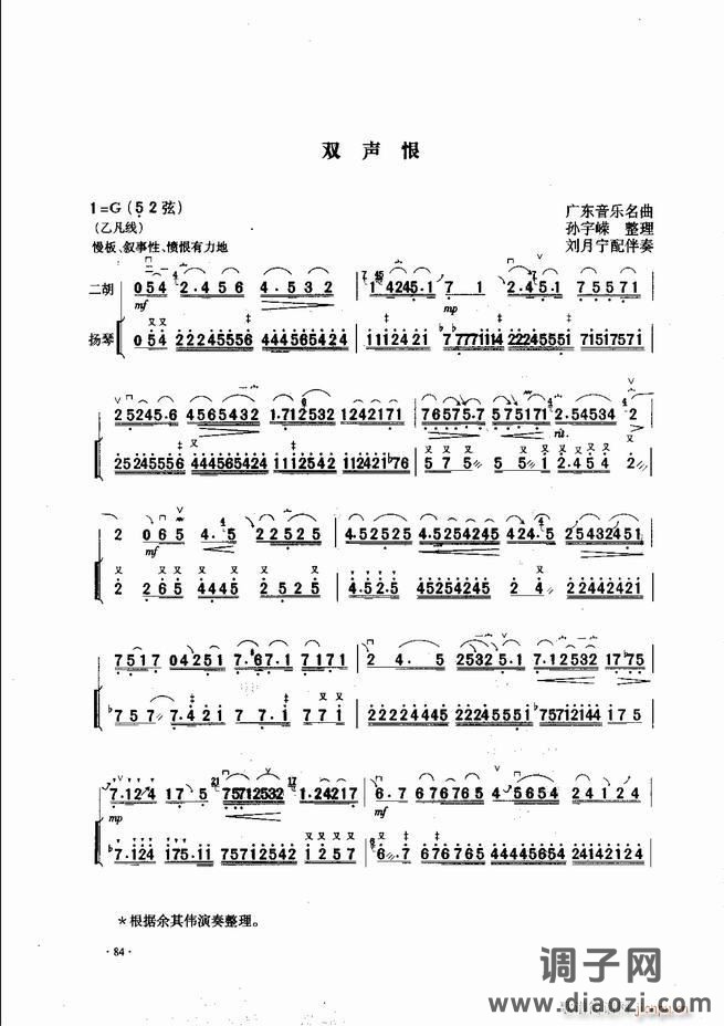 中国二胡名曲集锦南北音乐风格 61-120