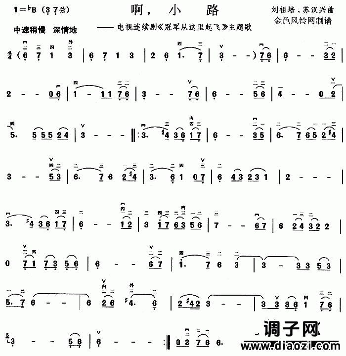 啊小路(《冠军从这里起飞》主题歌)