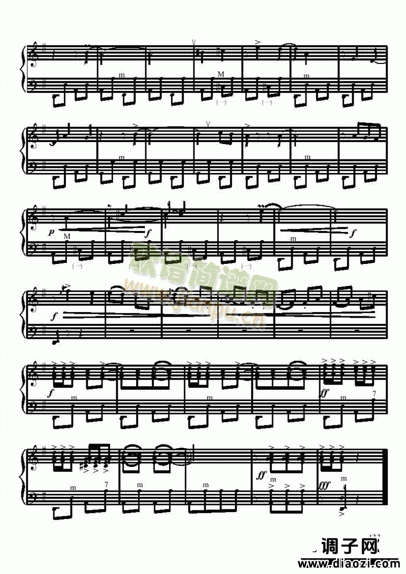 六级乐曲《莫斯科郊外的晚上》 键盘类 手风琴