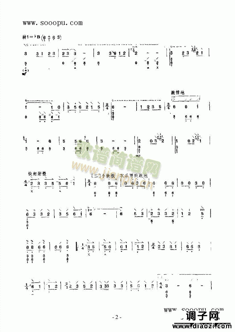 火把节之夜 民乐类 阮