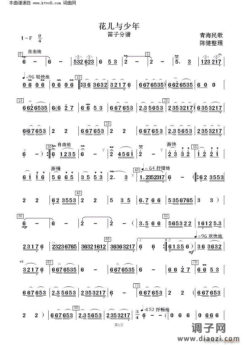花儿与少年(青海民歌 民乐合奏 )
