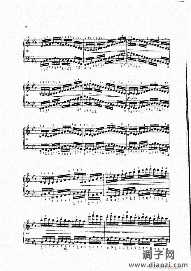 车尔尼手风琴练习曲集 Ⅳ