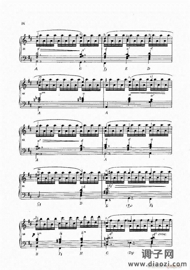 车尔尼手风琴练习曲集 Ⅳ