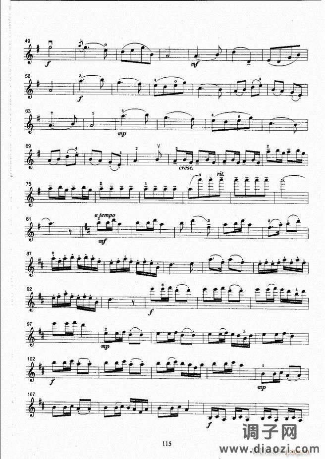 湖北艺术职业学院社会艺术考级系列教材 小提琴考级教程 （上册）61-120