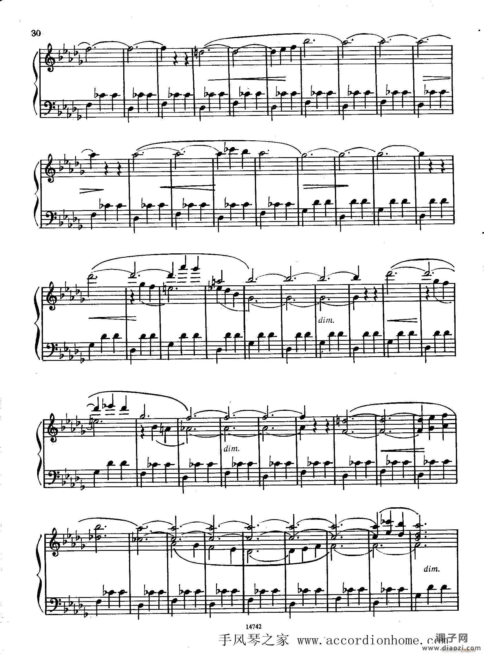 佐罗塔耶夫-六首儿童组曲之二